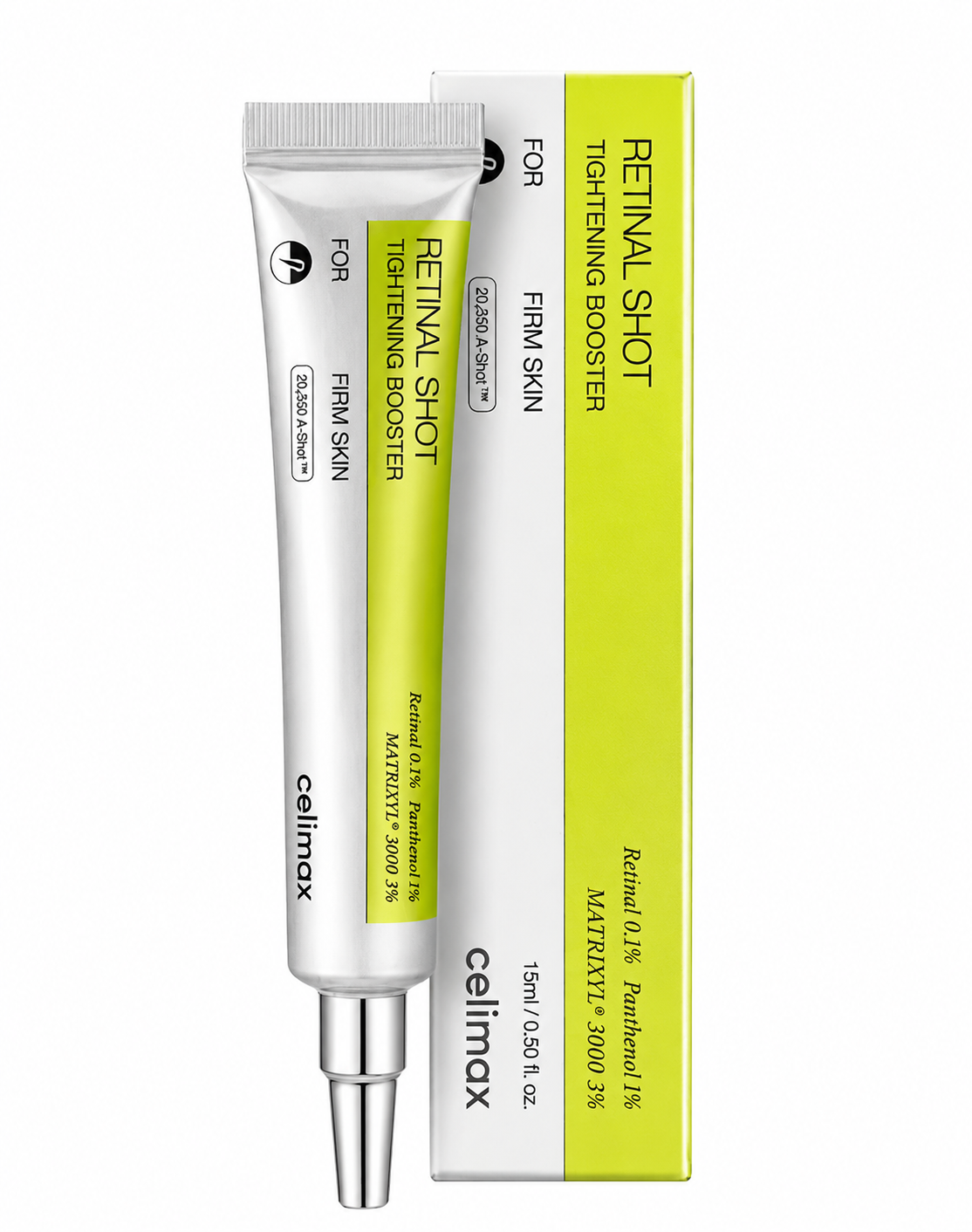 Crema de ojos Celimax Retinal Shot con retinal para cuidado antiedad