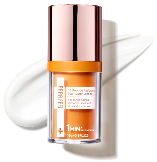 Crema facial PAPA FEEL Antiarrugas 5D para cuidado antiedad